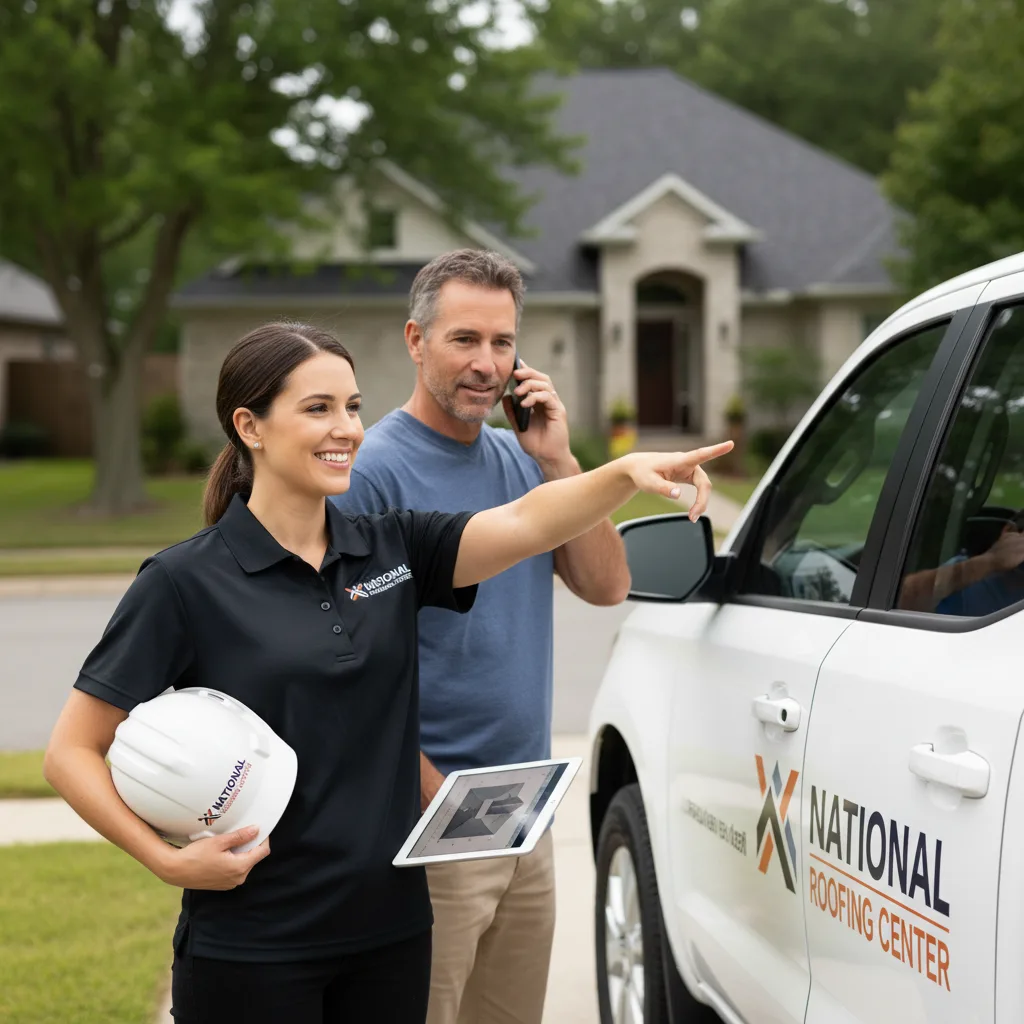 National Roofing Center customer support in Iva